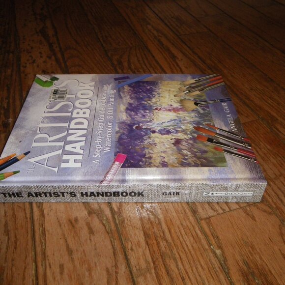 The Artist’s Handbook Step-by-Step Guide to Drawing, Watercolor & Oil Painting - Picture 2 of 5